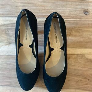 Women’s  Black High Heels Suede